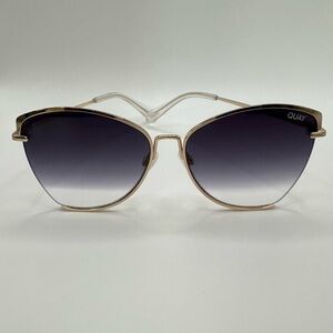 Quay Australia Dusk to Dawn Sunglasses Gold Smoke